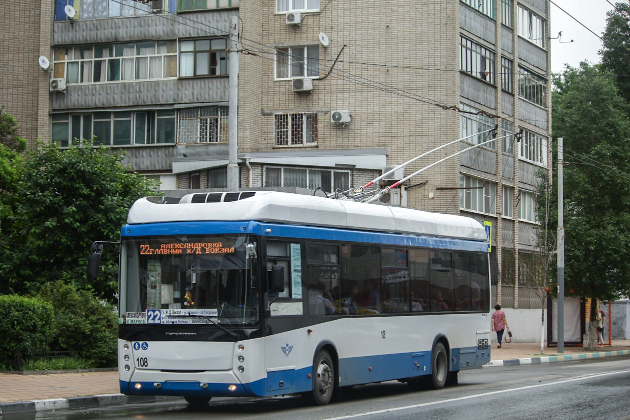 Ростов-на-Дону, УТТЗ-6241-10-02 «Горожанин» № 108