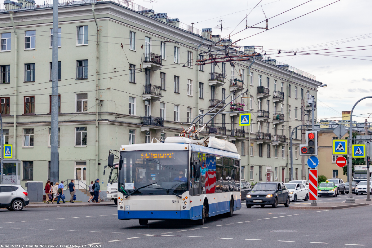 Санкт-Петербург, Тролза-5265.00 «Мегаполис» № 5211