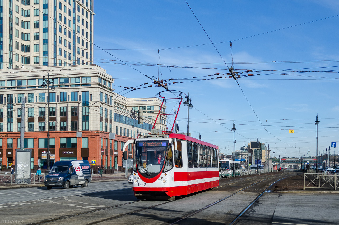 Санкт-Петербург, 71-134А (ЛМ-99АВН) № 1332