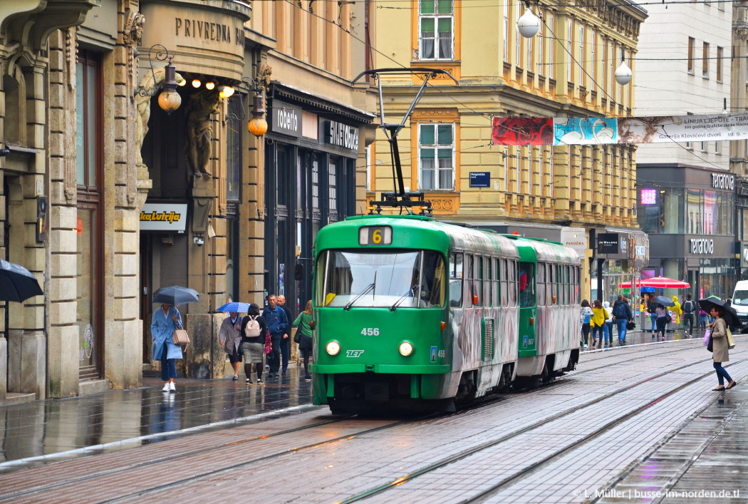 Zagreb, Tatra T4YU Br. 456
