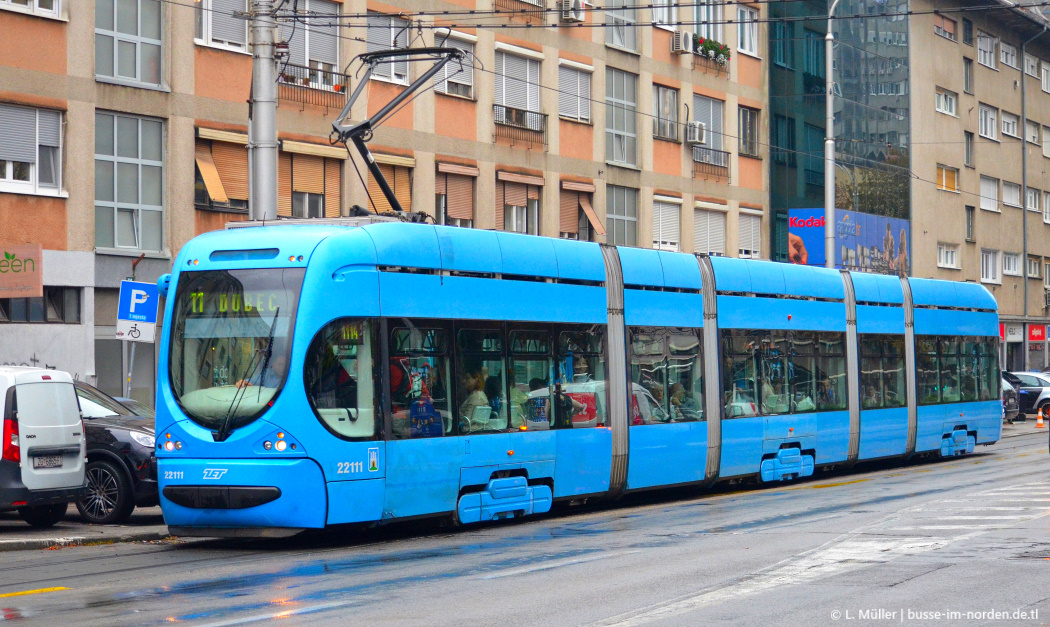 Záhreb, Končar TMK 2200 č. 22111