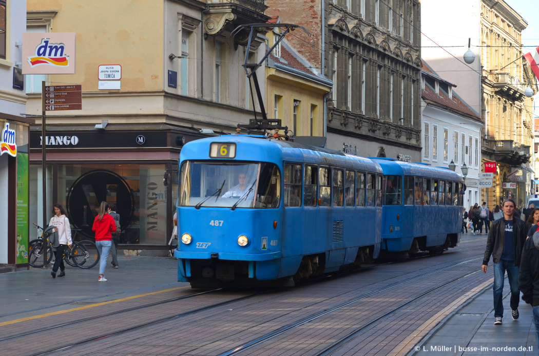 Zagrebas, Tatra T4YU nr. 487