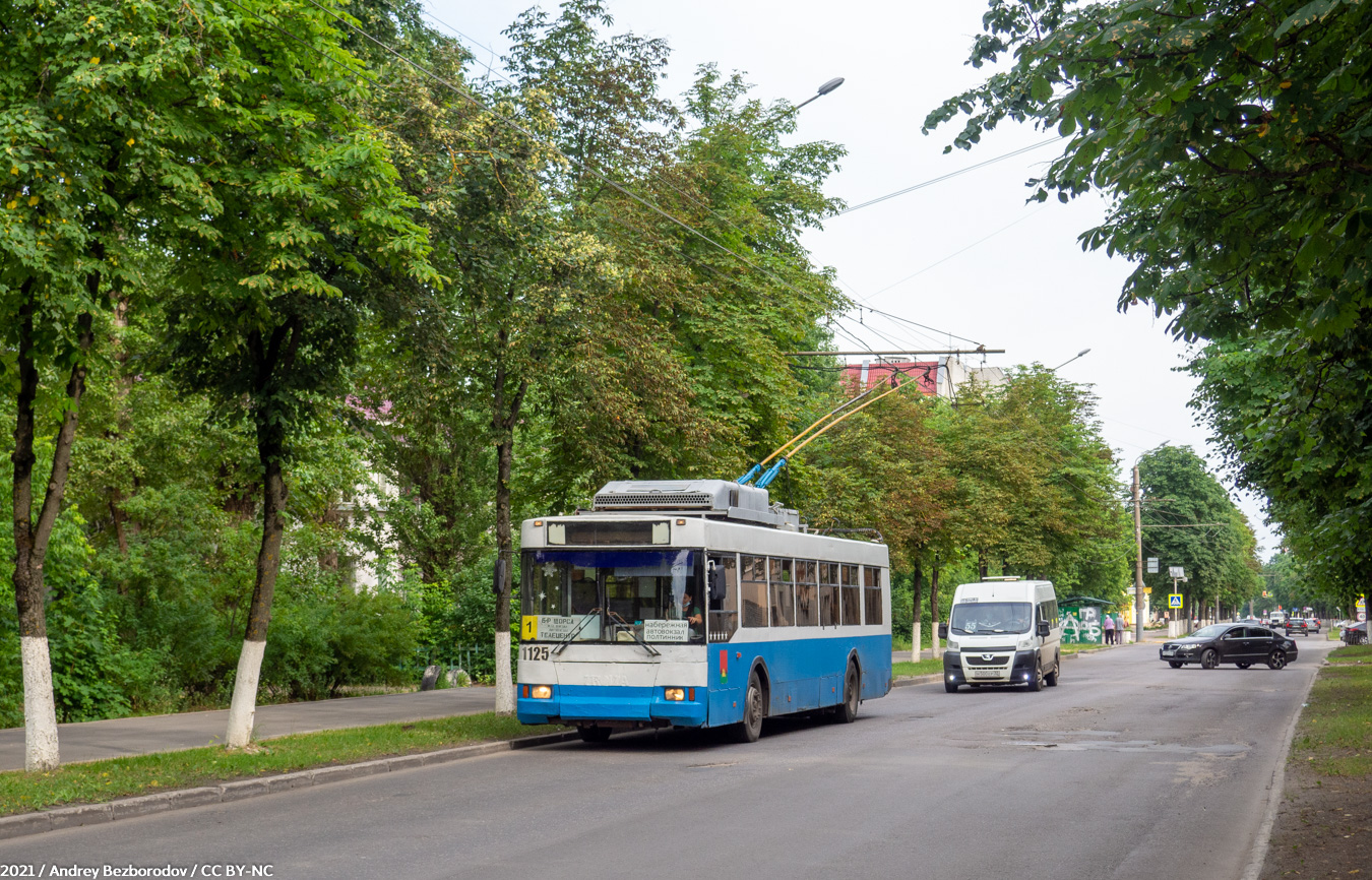 Брянск, Тролза-5275.05 «Оптима» (КР МТрЗ) № 1125