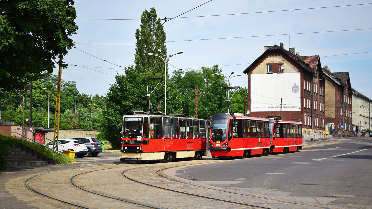 Верхнесилезская агломерация, Konstal 105N № 338; Верхнесилезская агломерация, Konstal 105N-HF11AC № 751