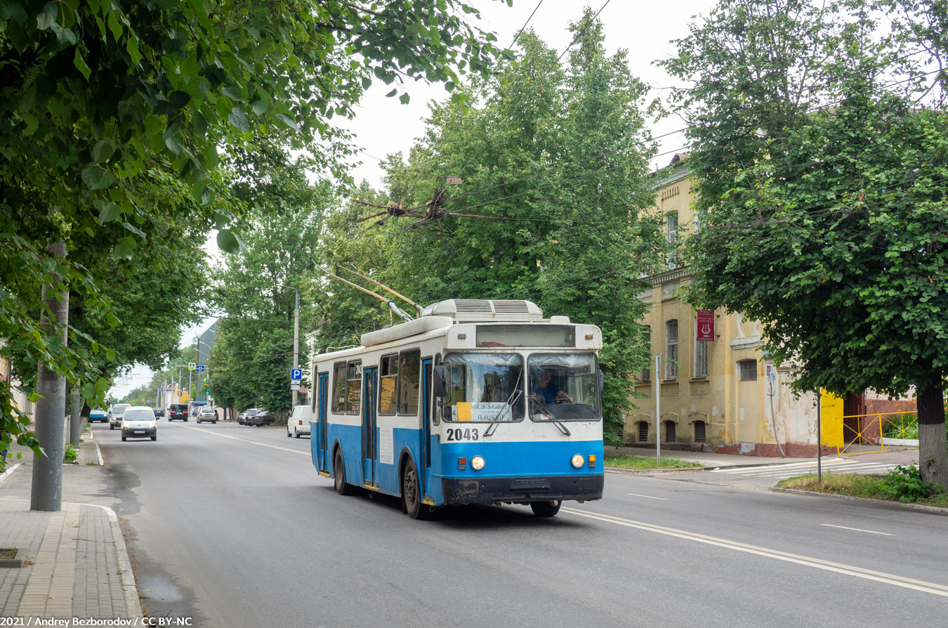 Брянск, БТЗ-5276-04 № 2043