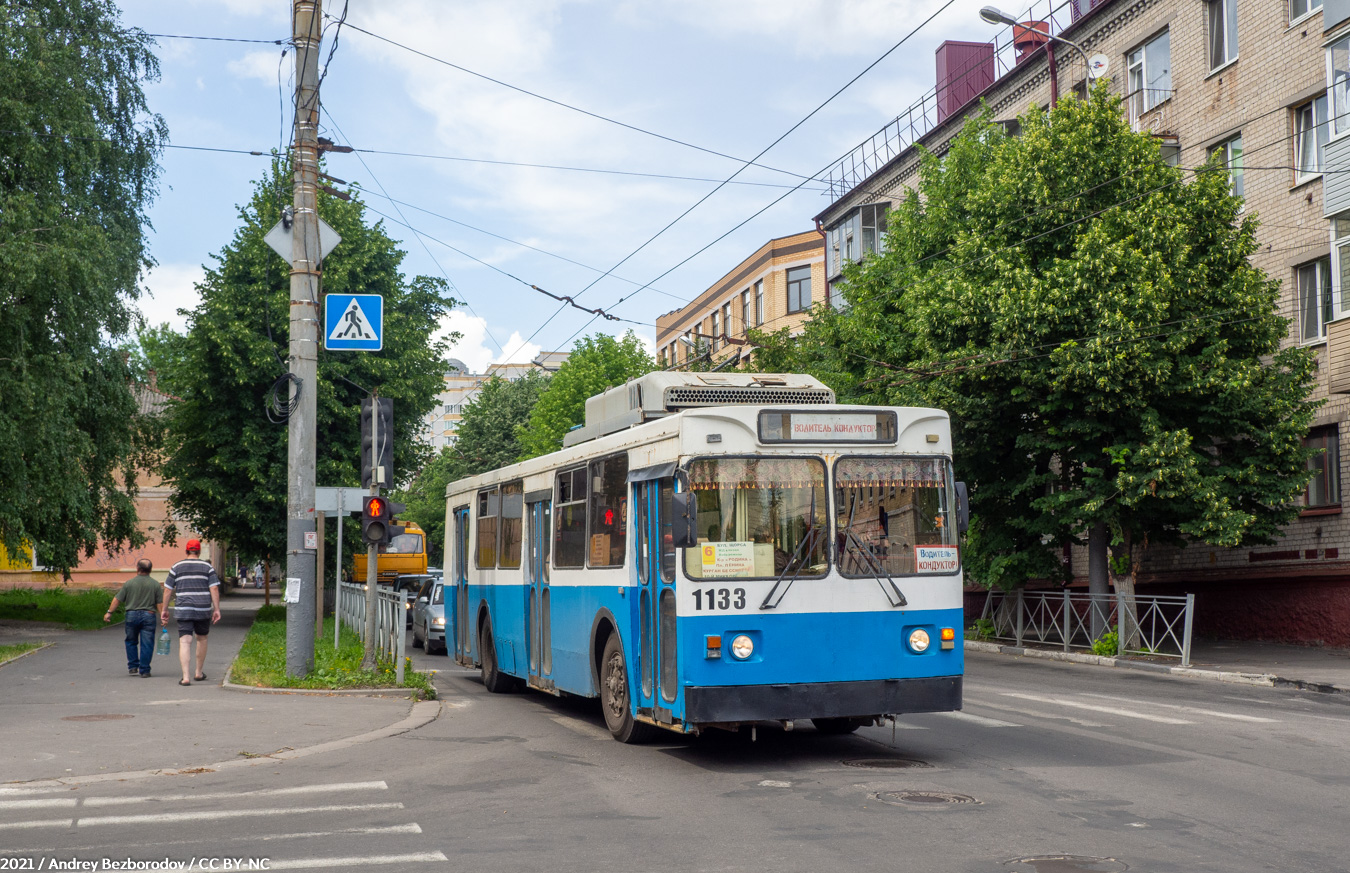 Брянск, ЗиУ-682ГМ1 (с широкой передней дверью) № 1133
