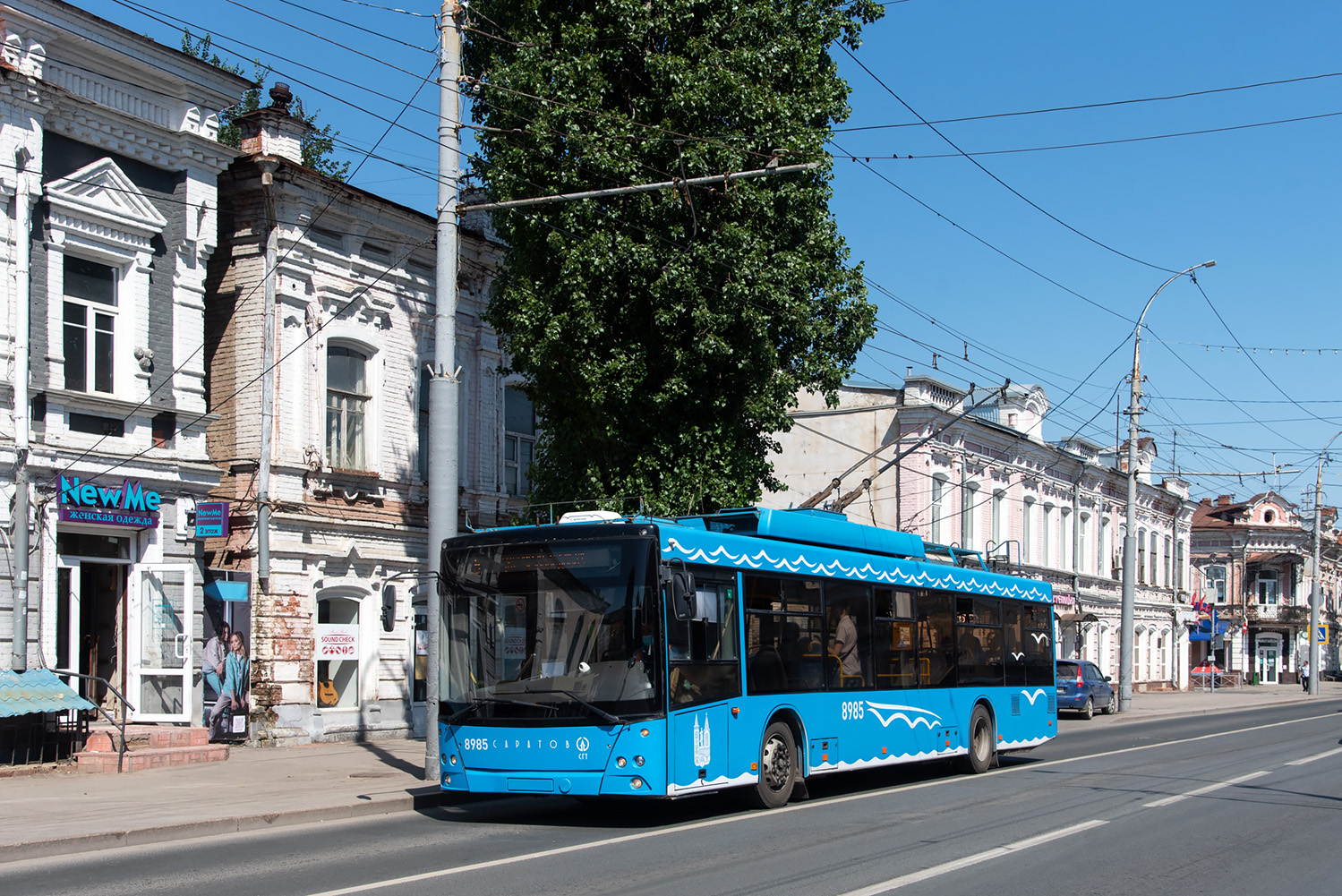 Саратов, СВАРЗ-МАЗ-6275 № 8985
