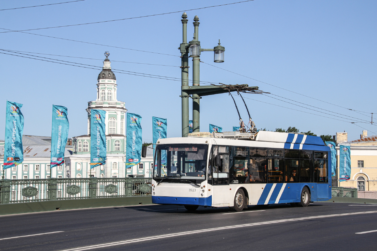 Saint-Petersburg, Trolza-5265.00 “Megapolis” # 3523 Saint-Petersburg, Trolza-5265.00 “Megapolis” # 3523