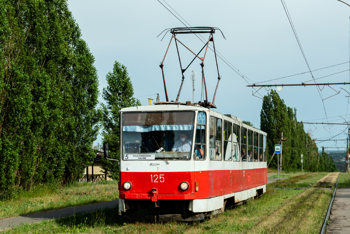 Липецк, Tatra T6B5SU № 125