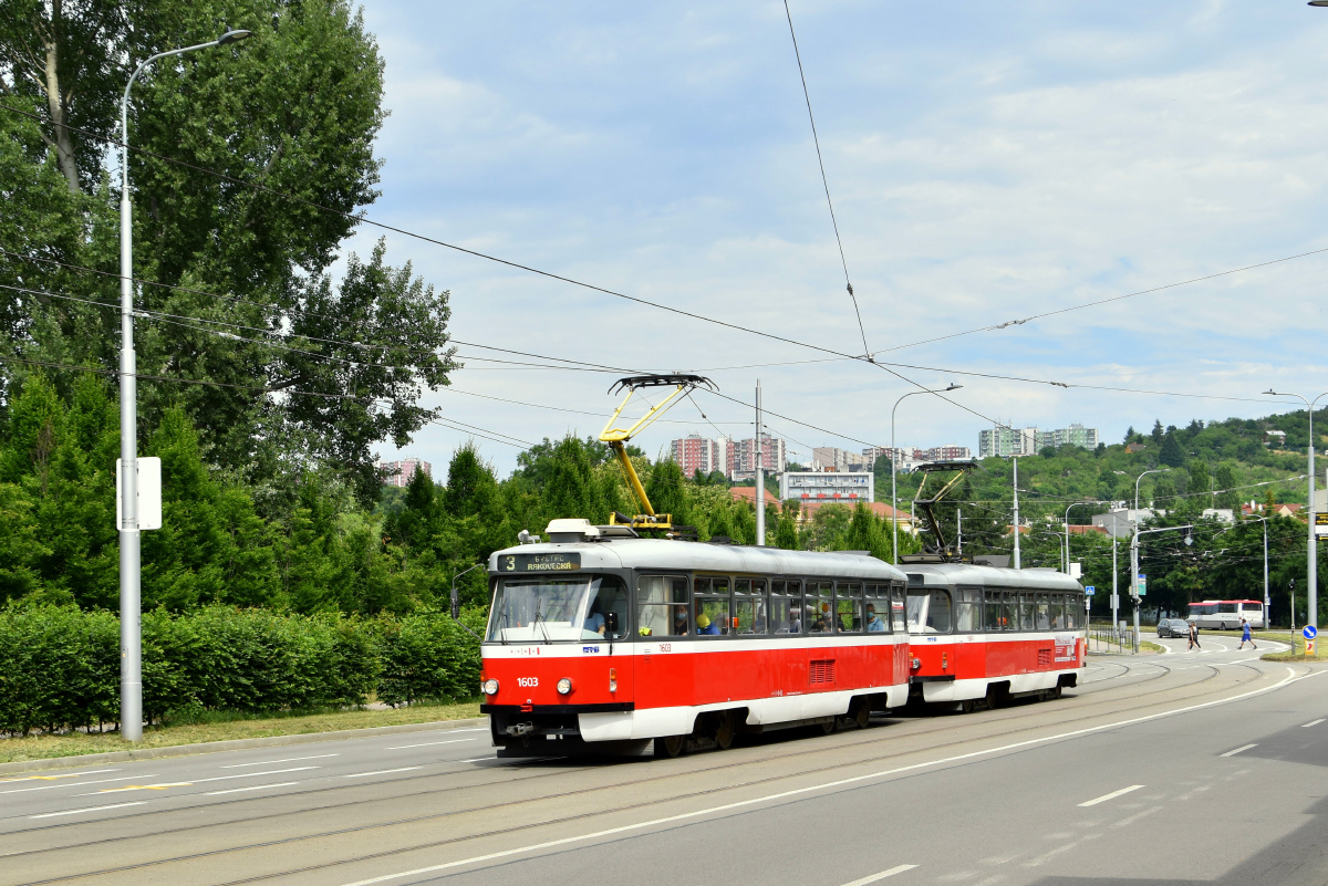 Brno, Tatra T3R.PV Br. 1603