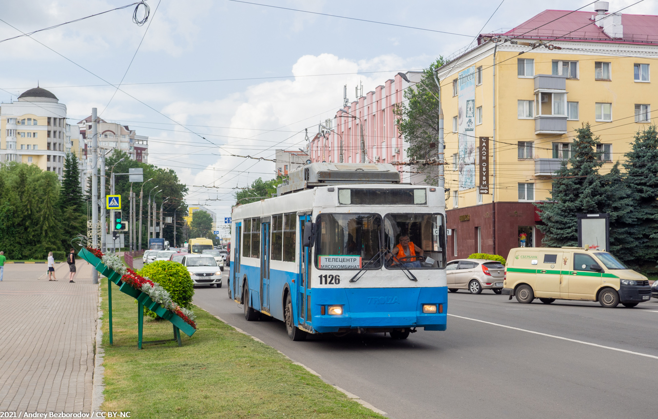 Брянск, Тролза-5275.05 «Оптима» (КР МТрЗ) № 1126
