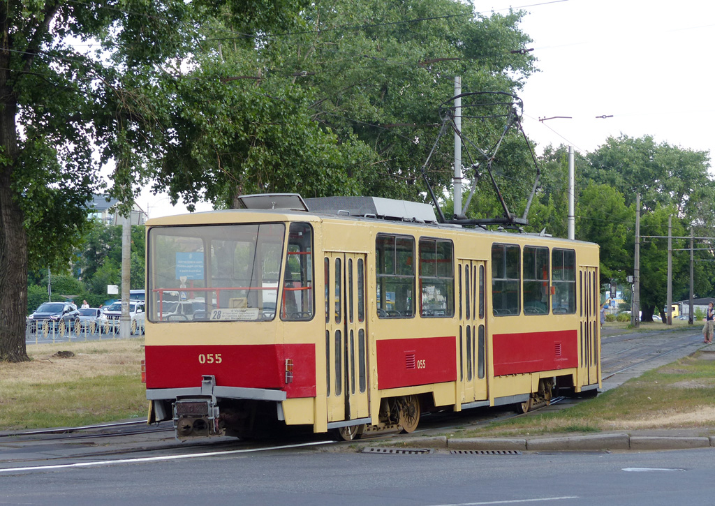 Киев, Tatra T6B5SU № 055