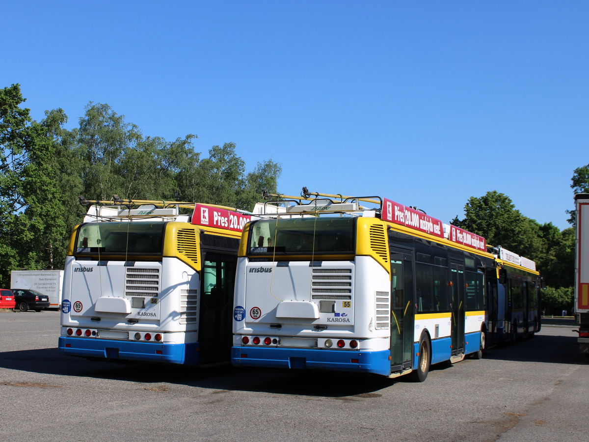 Марианске-Лазне, Škoda 24Tr Irisbus Citelis № 55; Марианске-Лазне, Škoda 24Tr Irisbus Citelis № 56