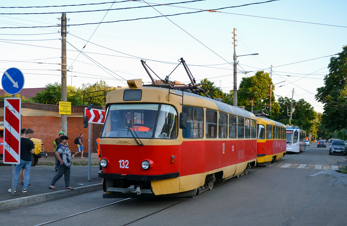 Краснодар, Tatra T3SU № 132