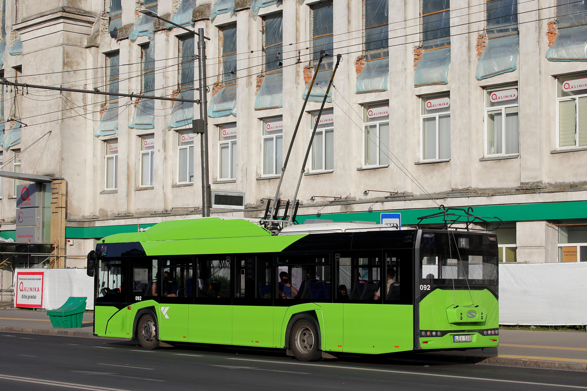 Kaunas, Solaris Trollino IV 12 Medcom Nr. 092