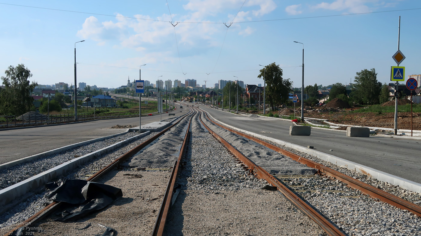 Yekaterinburg — The construction of a tram line Ekaterinburg — Verhnyaya Pyshma; Verkhniaya Pyshma — The construction of a tram line Ekaterinburg — Verhnyaya Pyshma