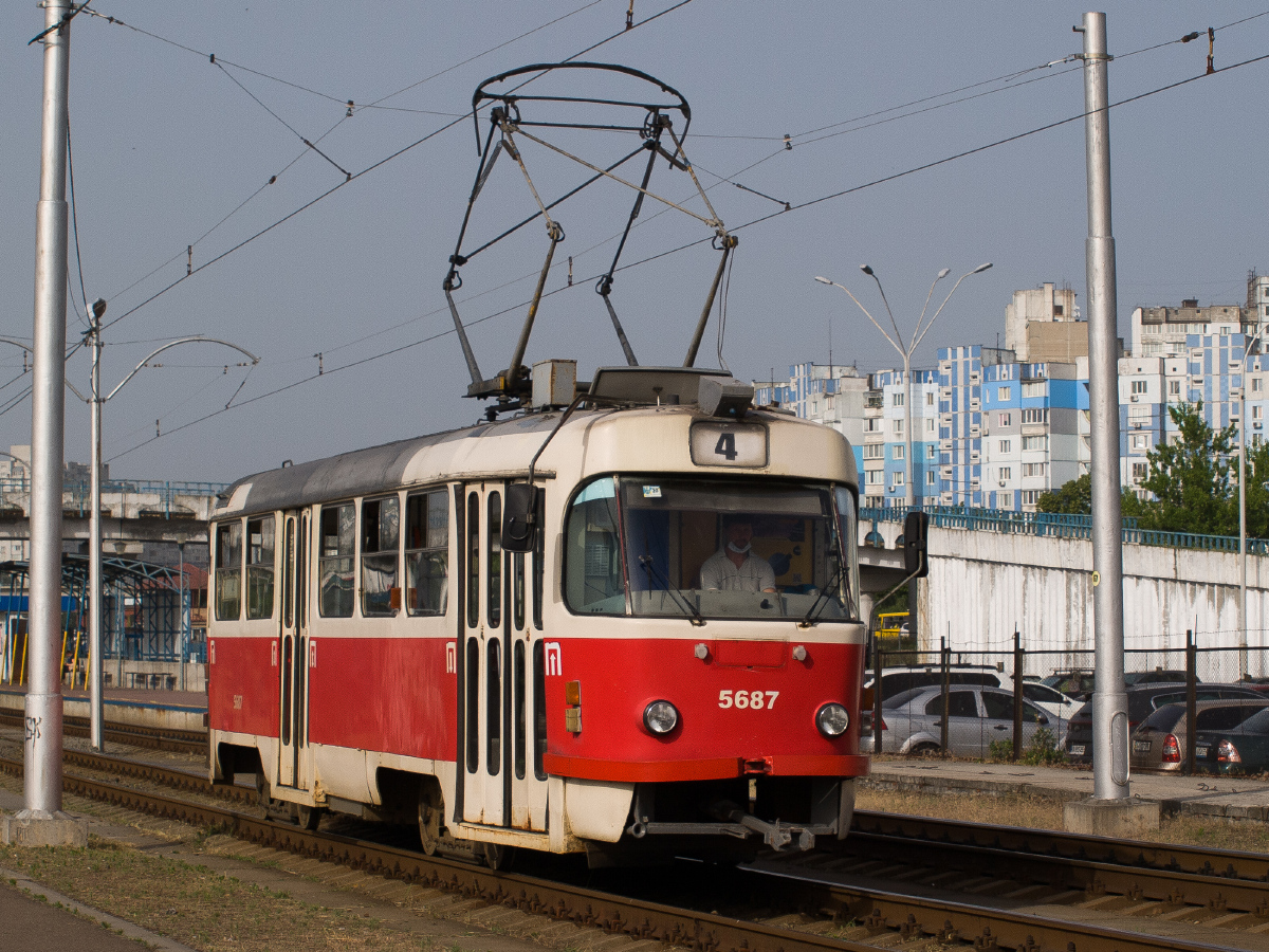 Киев, Tatra T3SUCS № 5687