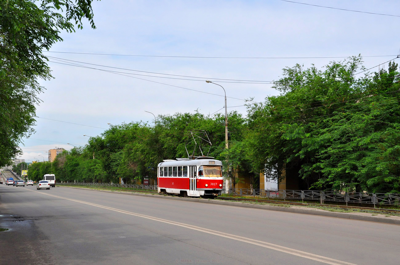 Volgográd, Tatra T3SU (2-door) — 3027