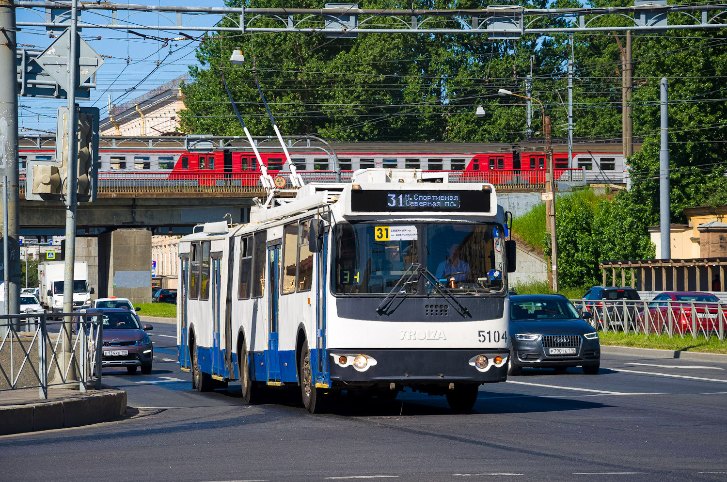 Санкт-Петербург, Тролза-62052.02 [62052В] № 5104