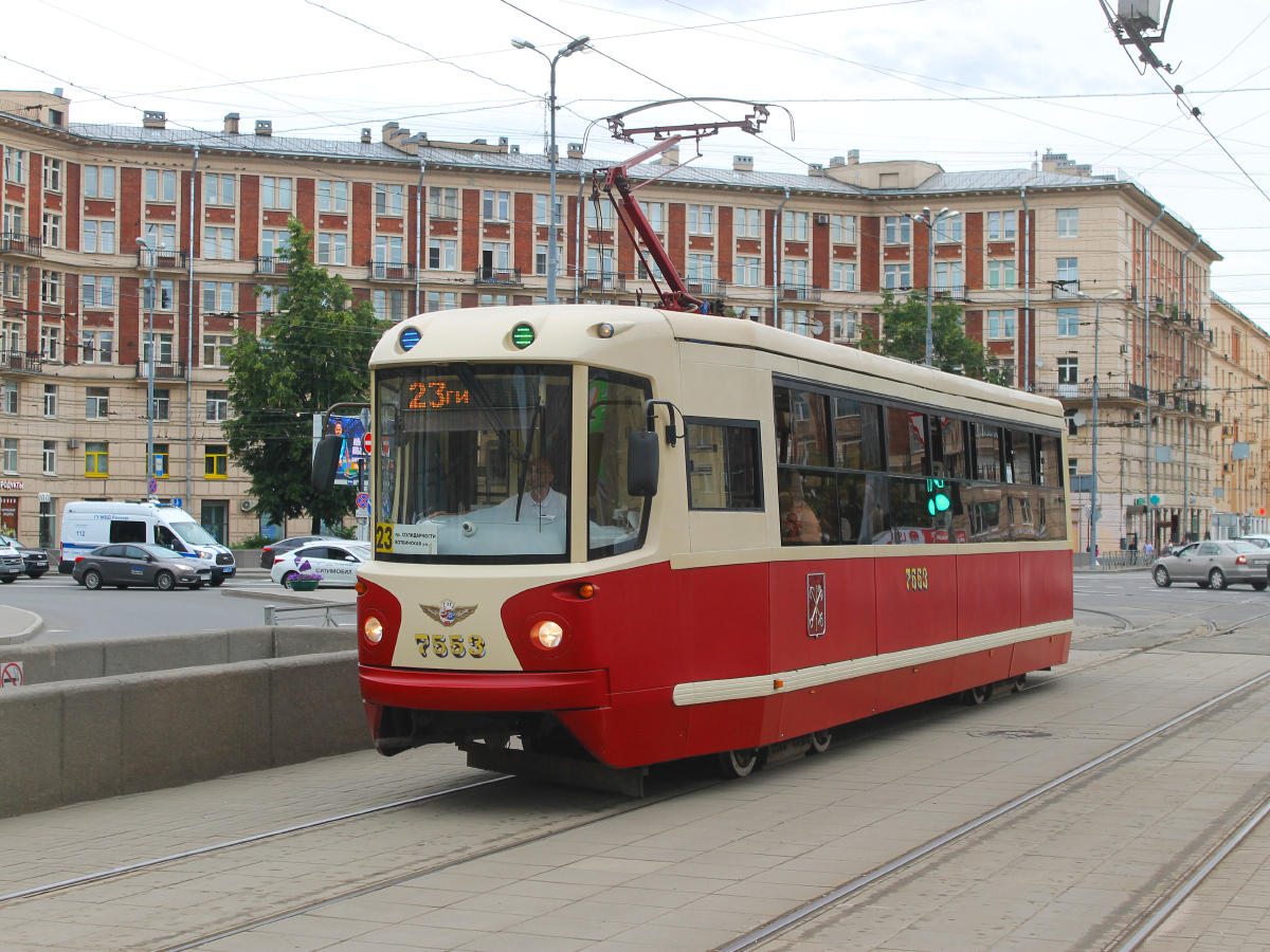 Санкт-Петербург, ЛМ-68М2 (мод. СПб ГЭТ) № 7553