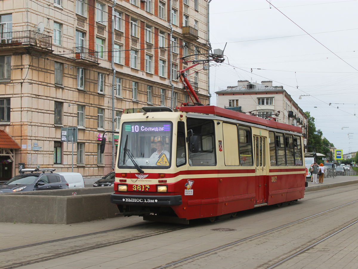 Санкт-Петербург, ТС-77 № 3617