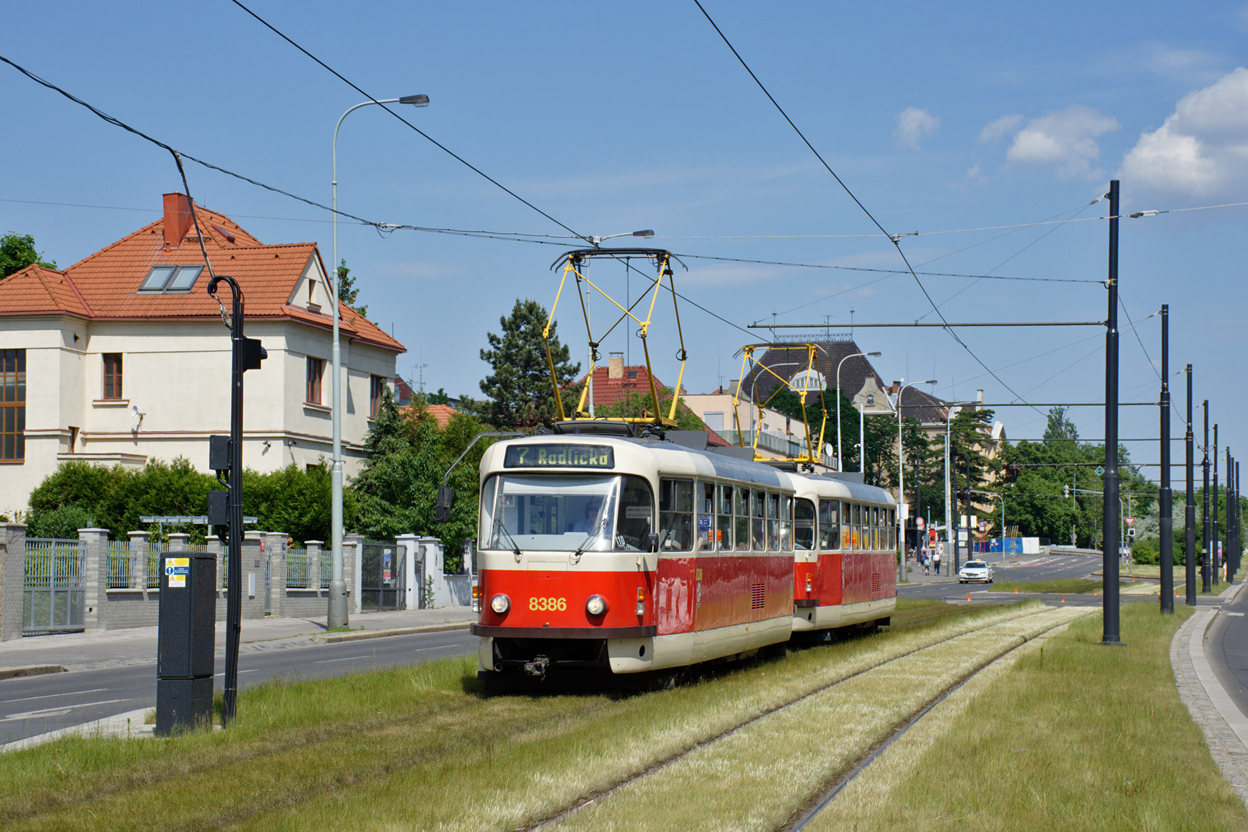 Praga, Tatra T3R.P Nr. 8386