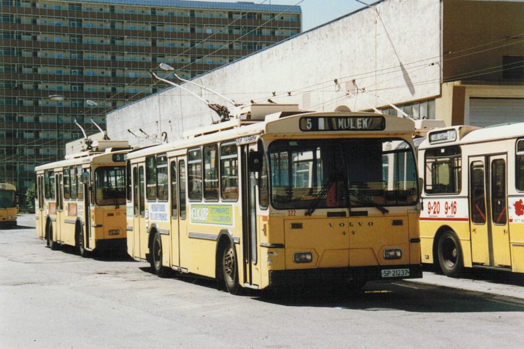 Bergen, Volvo/Hess/SAAS B58 № 322