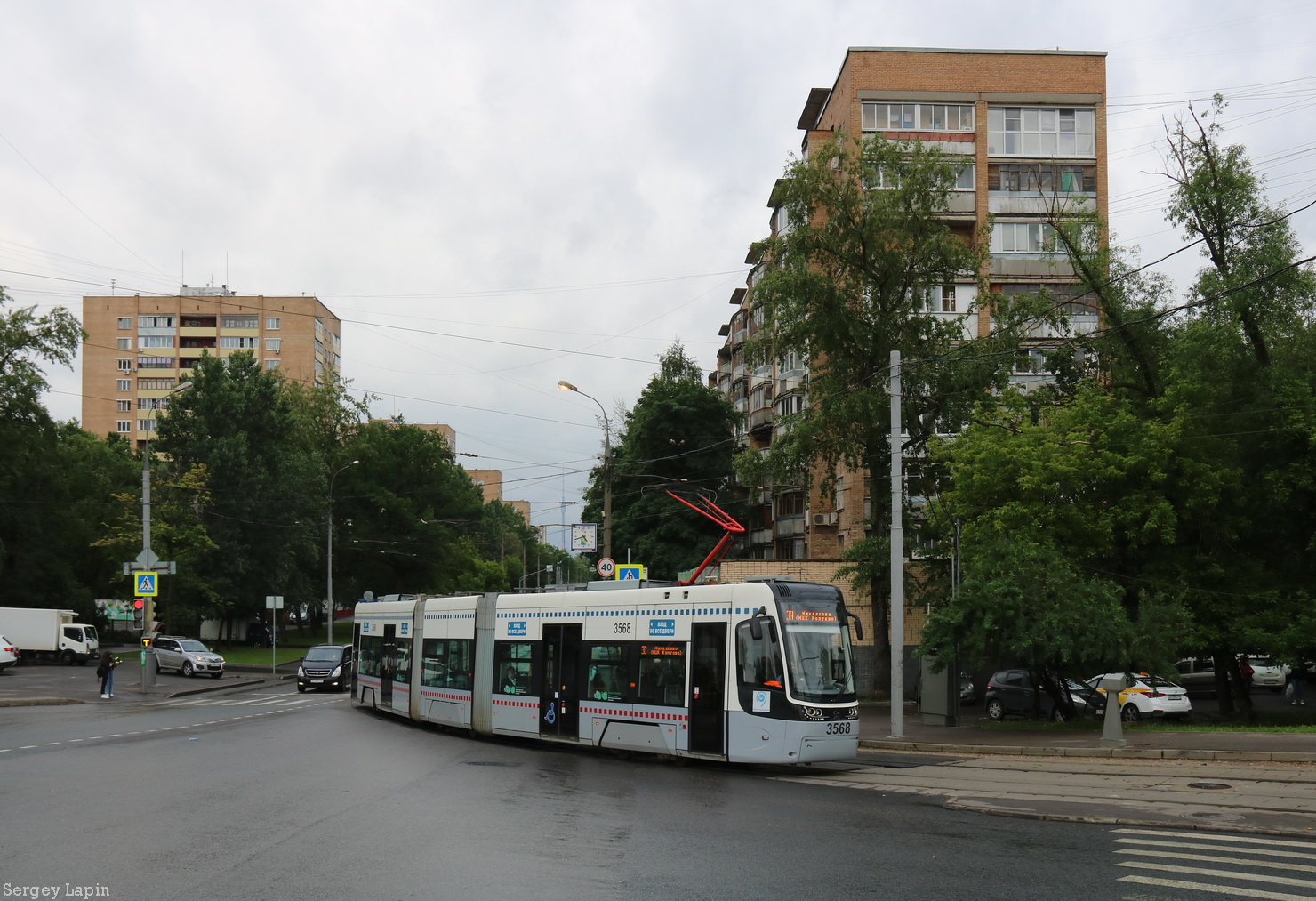 Moscova, 71-414 (Pesa Fokstrot) Nr. 3568