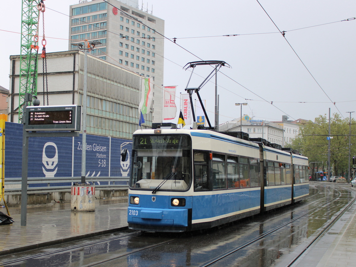 Мюнхен, AEG R2.2 № 2103