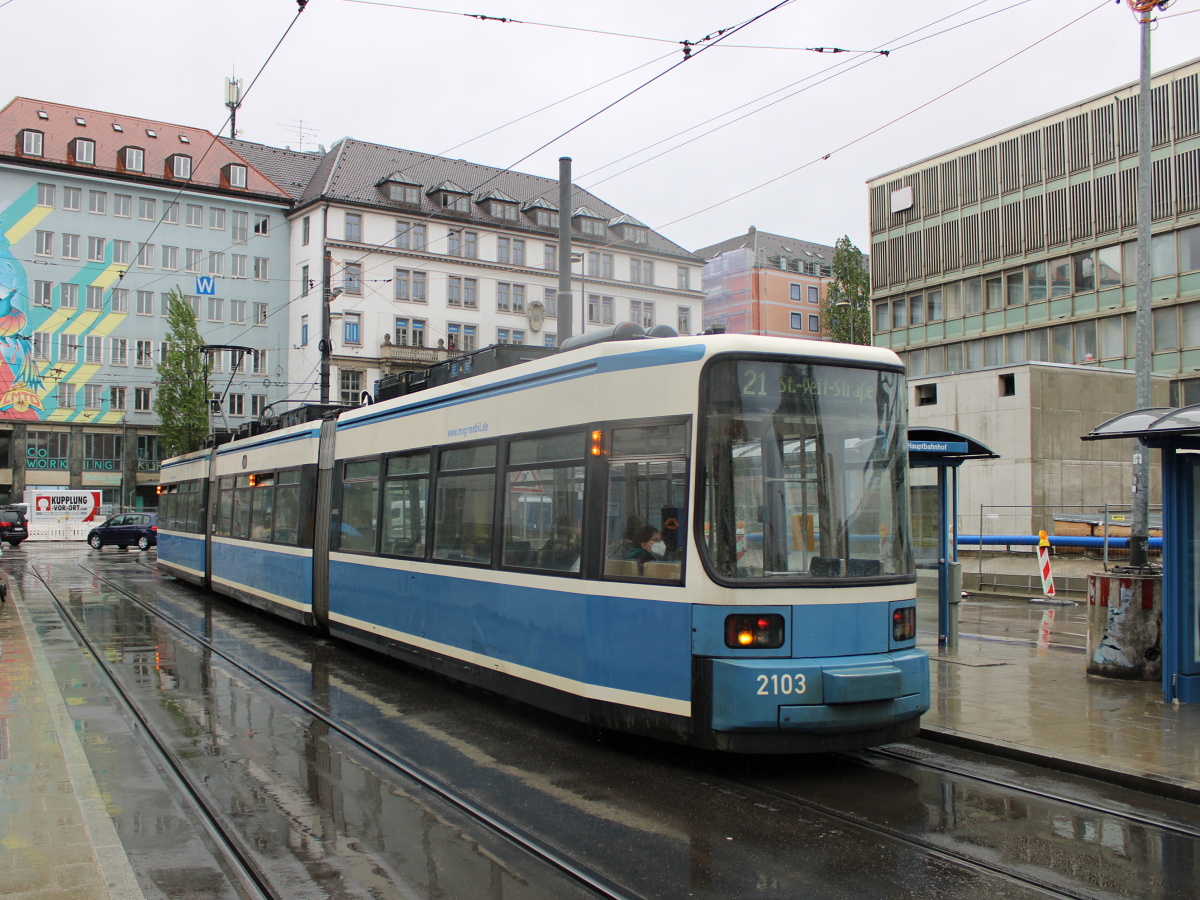 Мюнхен, AEG R2.2 № 2103