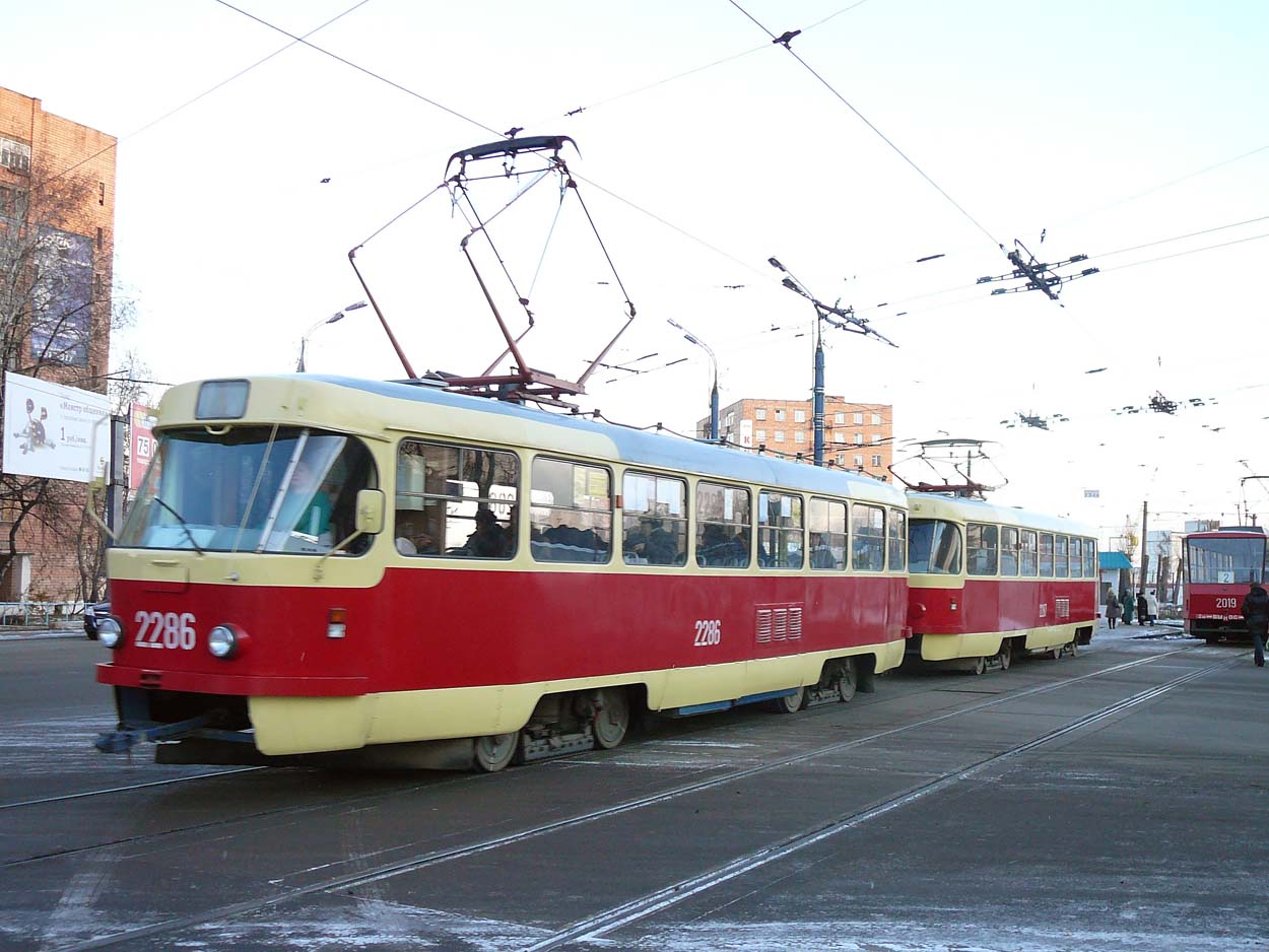 Ижевск, Tatra T3SU (двухдверная) № 2286