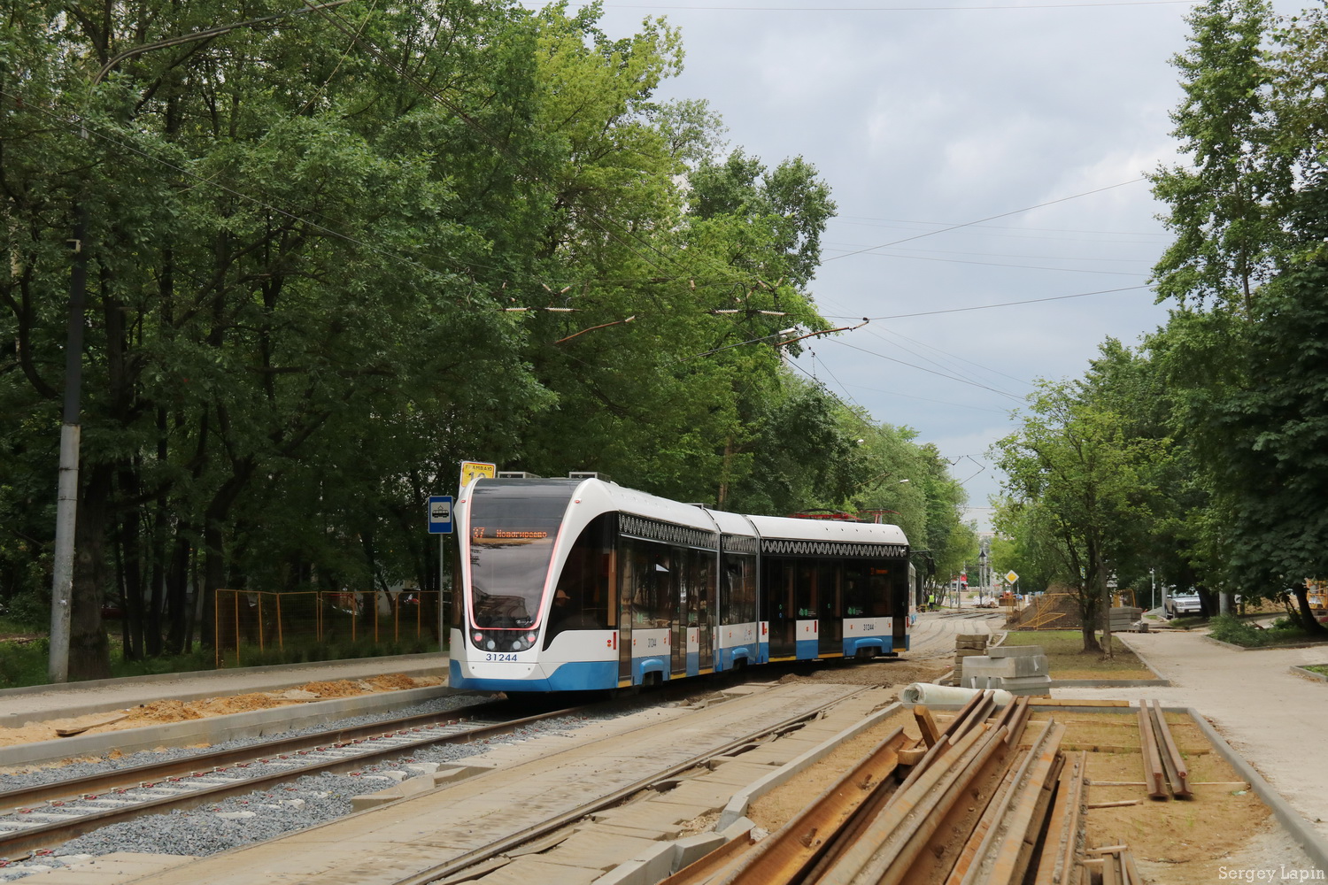 Москва, 71-931М «Витязь-М» № 31244; Москва — Строительство и ремонты