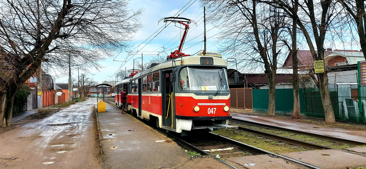 Краснодар, Tatra T3SU КВР МРПС № 047