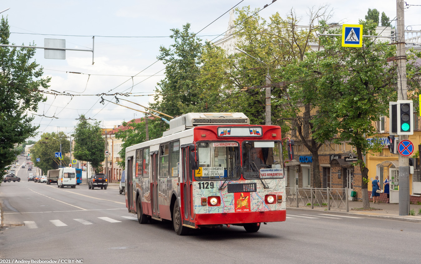 Bryansk, ZiU-682GM1 (with double first door) № 1129