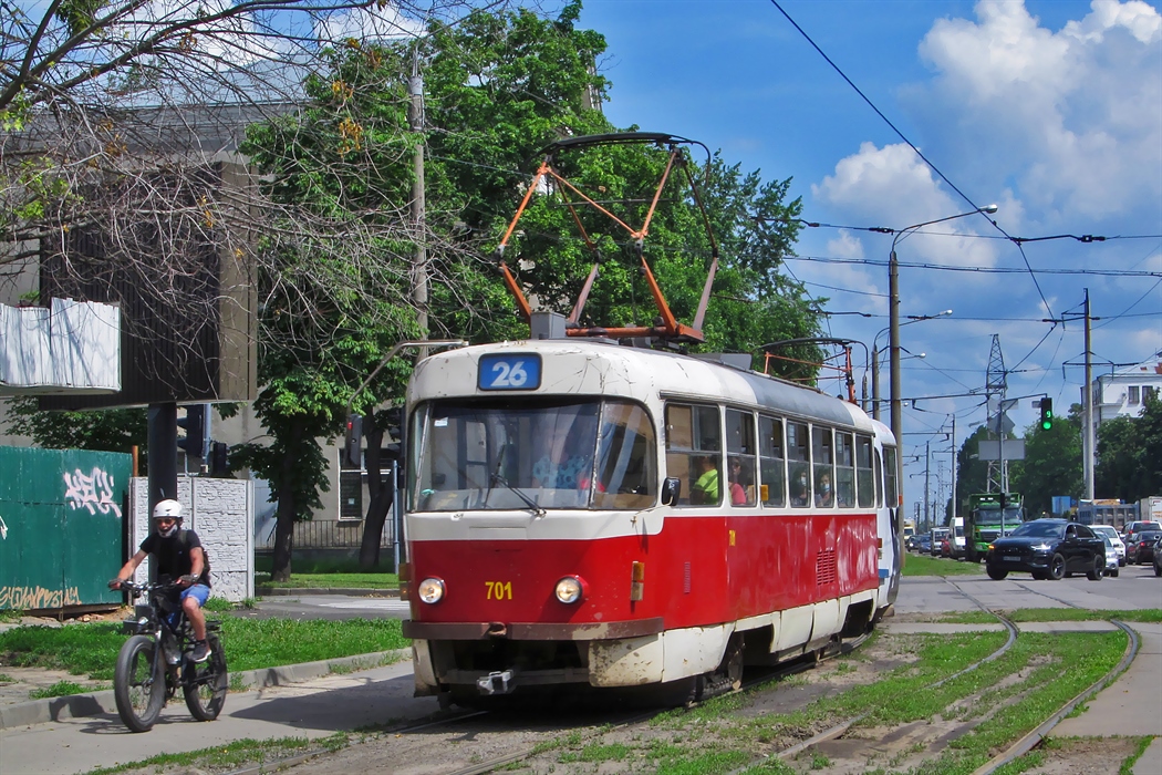 Харьков, Tatra T3SUCS № 701