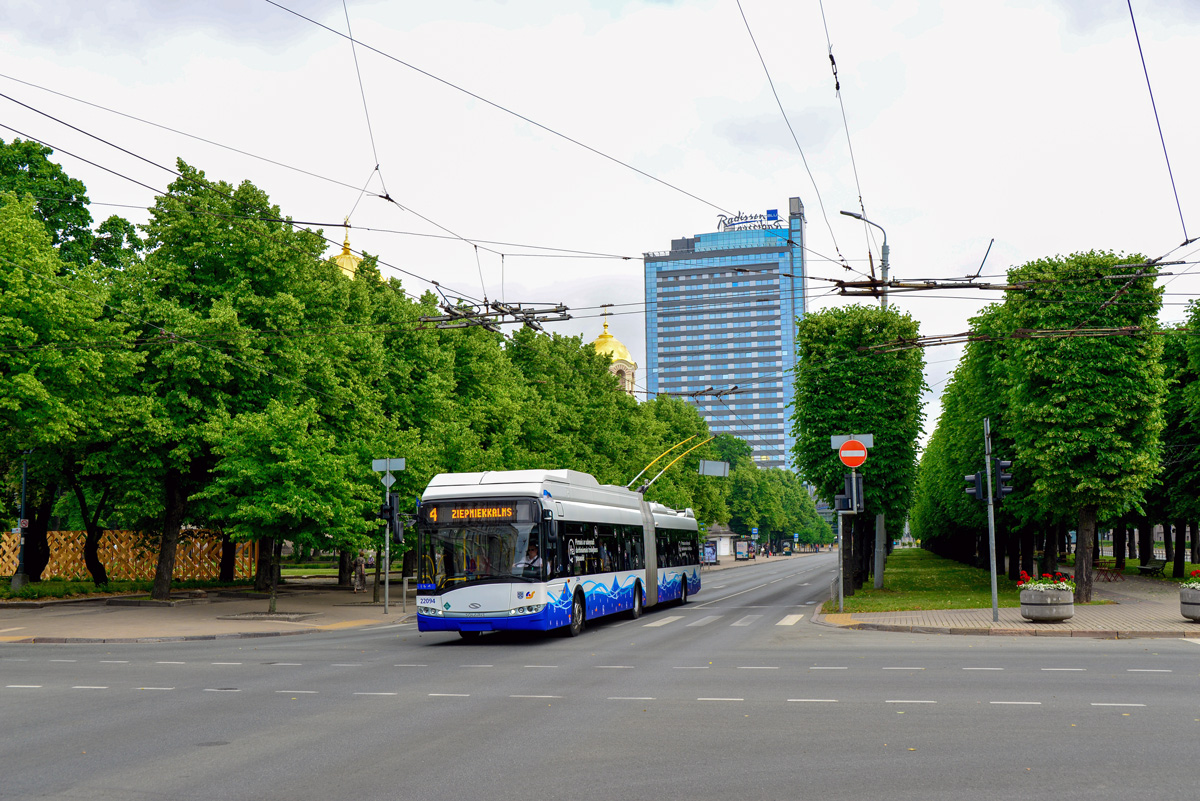 Riga, Solaris Trollino III 18,75 H2 Nr. 22094 Riga, Solaris Trollino III 18,75 H2 Nr. 22094