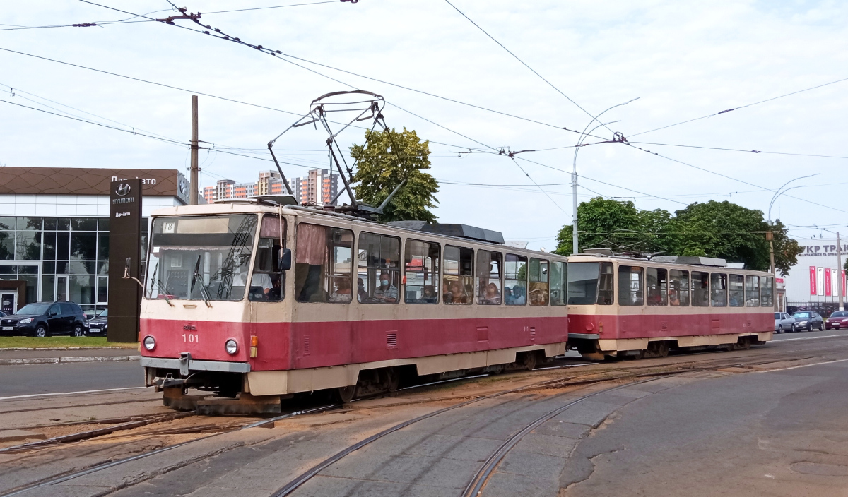 Киев, Татра-Юг Т6Б5 № 101
