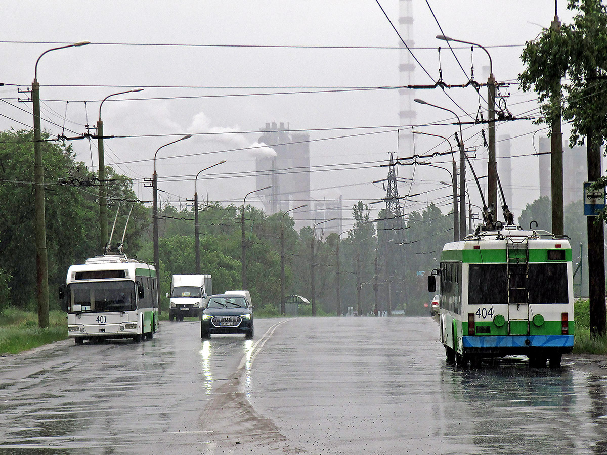 Северодонецк, БКМ 321 № 401; Северодонецк, БКМ 321 № 404