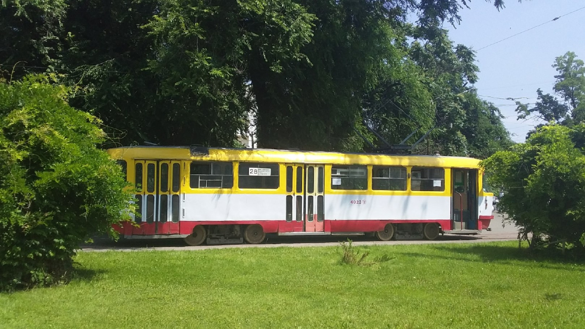 Одесса, Tatra T3R.P № 4023