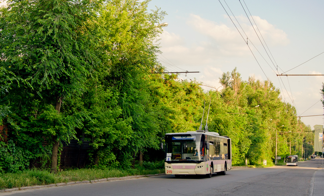 Запорожье, ЛАЗ E183D1 № 215