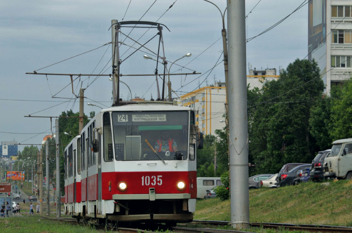 Самара, Tatra T6B5SU № 1035