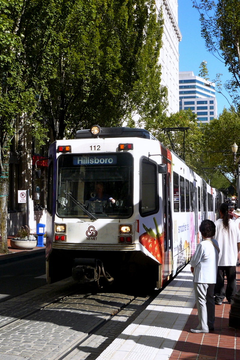 Портленд, OR, Bombardier MAX Type I № 112