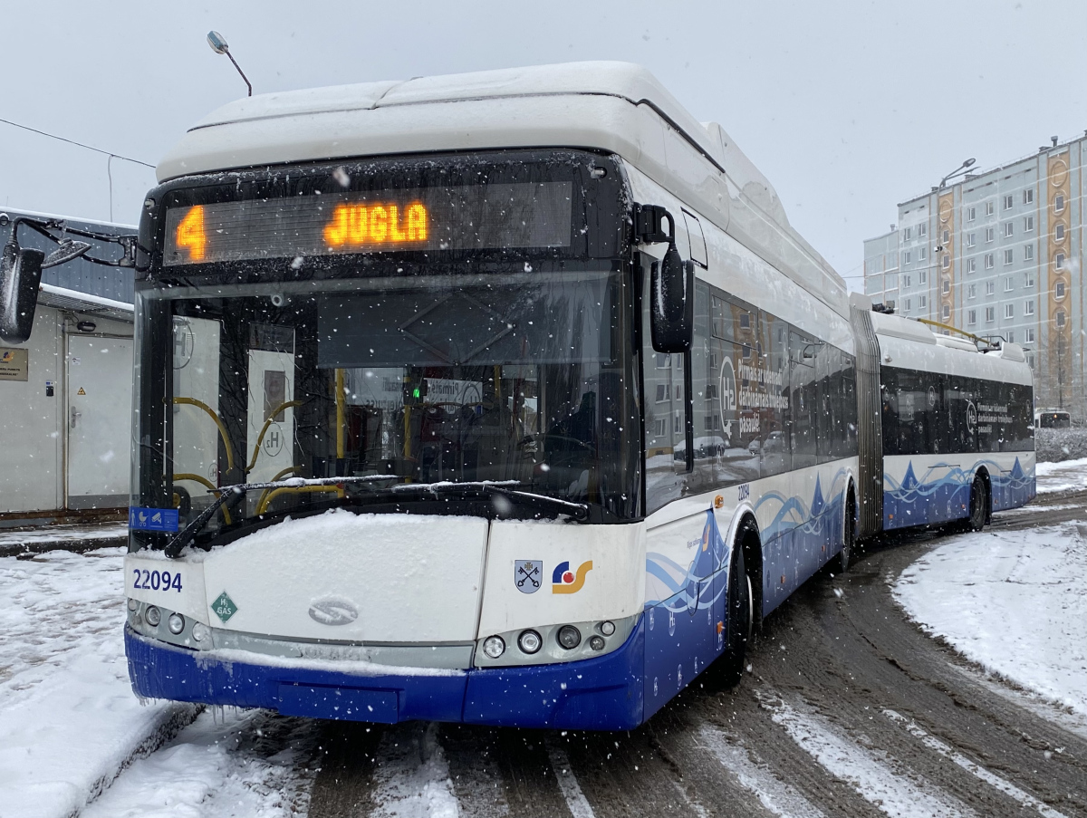 Riga, Solaris Trollino III 18,75 H2 Br. 22094 Riga, Solaris Trollino III 18,75 H2 Br. 22094