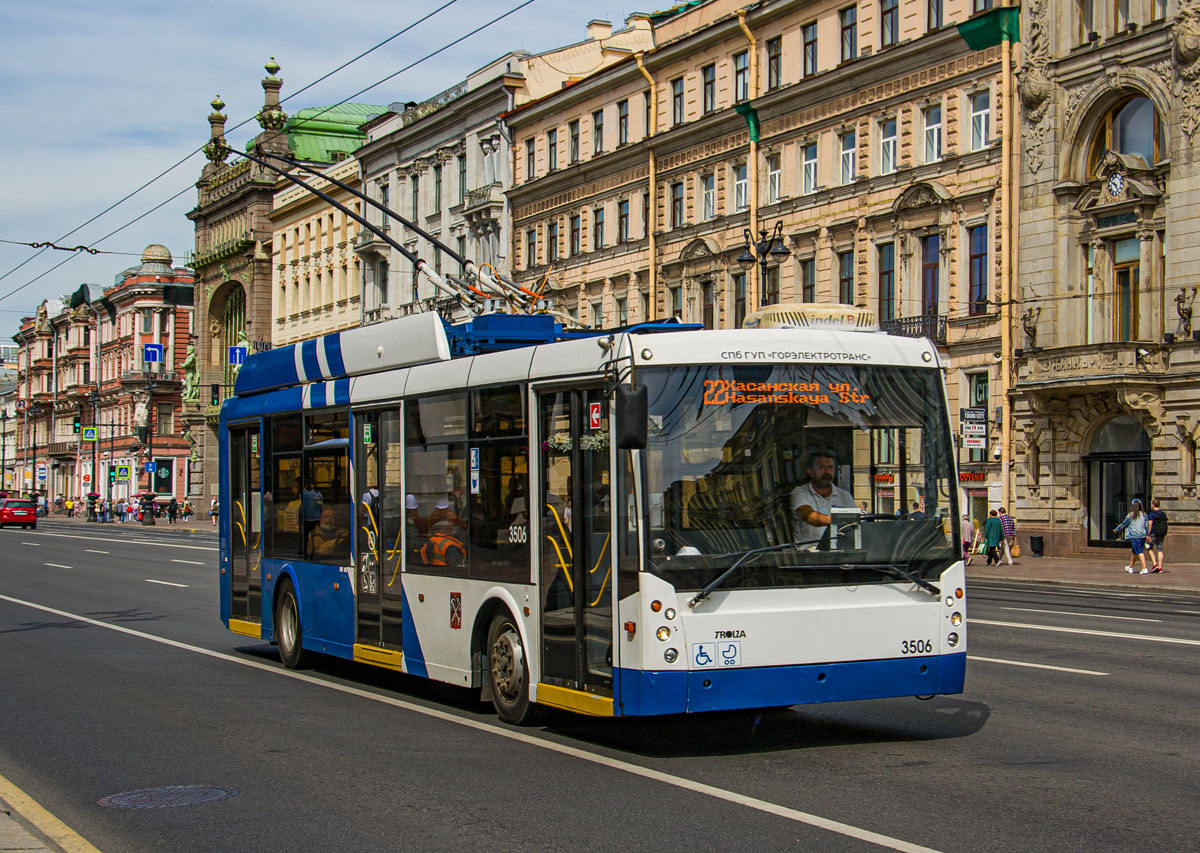 Санкт-Петербург, Тролза-5265.00 «Мегаполис» № 3506
