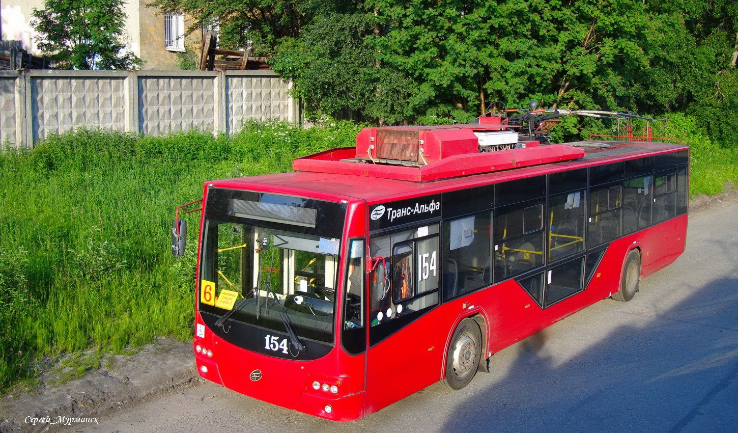 Мурманск, ВМЗ-5298.01 «Авангард» № 154
