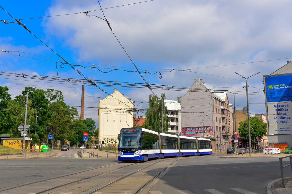 Рига, Škoda 15T1 ForCity Alfa Riga № 58011