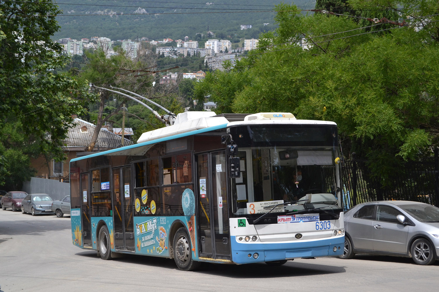 Крымский троллейбус, Богдан Т60111 № 6303