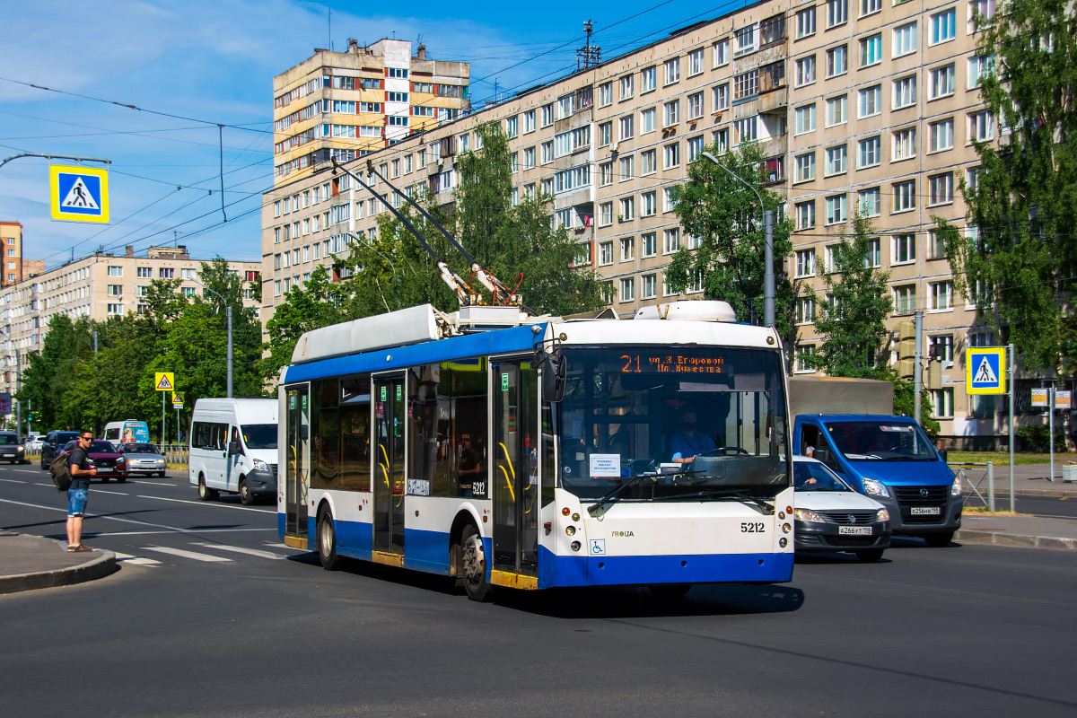 Санкт-Петербург, Тролза-5265.00 «Мегаполис» № 5212