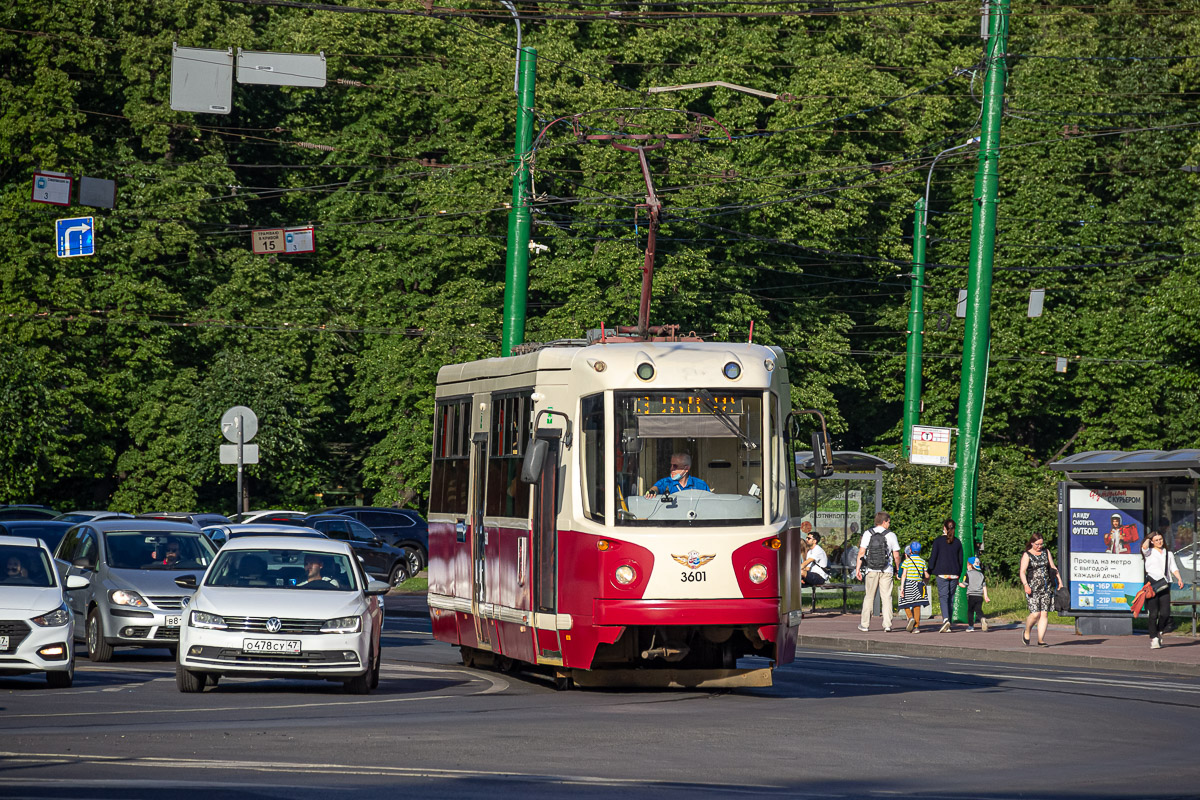 Санкт-Петербург, ЛМ-68М2 (мод. СПб ГЭТ) № 3601