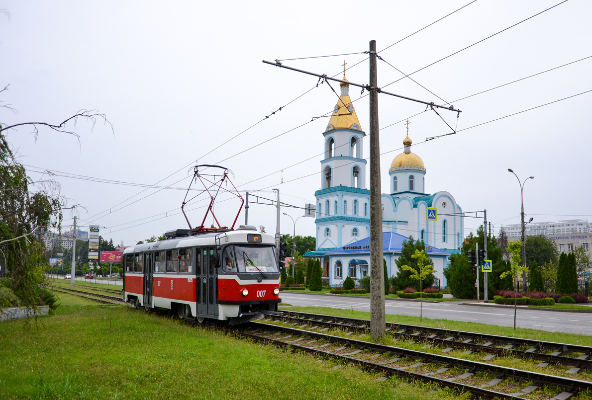 Krasnodar, Tatra T3SU GOH TRZ # 007 Krasnodar, Tatra T3SU GOH TRZ # 007